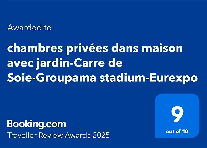 Chambres Privees Dans Maison Avec Jardin-Proche Ldlc-Groupama Stadium-Eurexpo